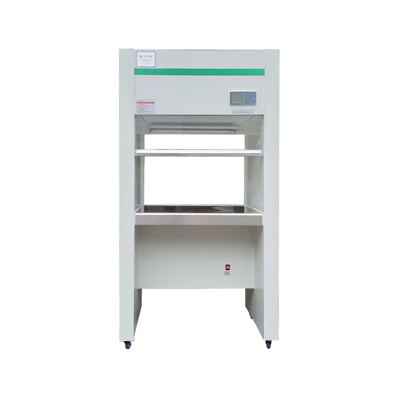 Konstrukcja z półzamkniętym amortyzatorem szklanym Clean Bench